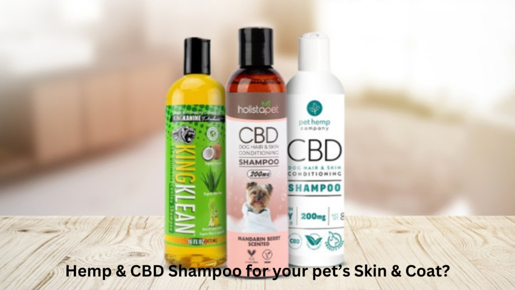 Hemp Pet CBD Oil Shampoo 3